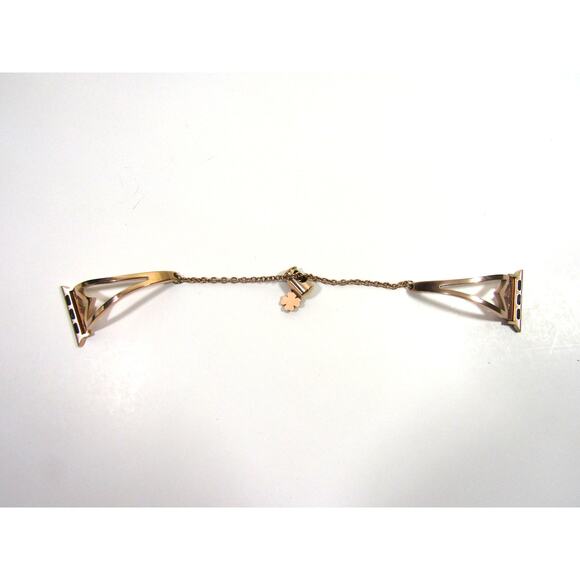 Rose Gold Bangle Watch Band Boho Wrist Time Whimsical - Picture 1 of 4